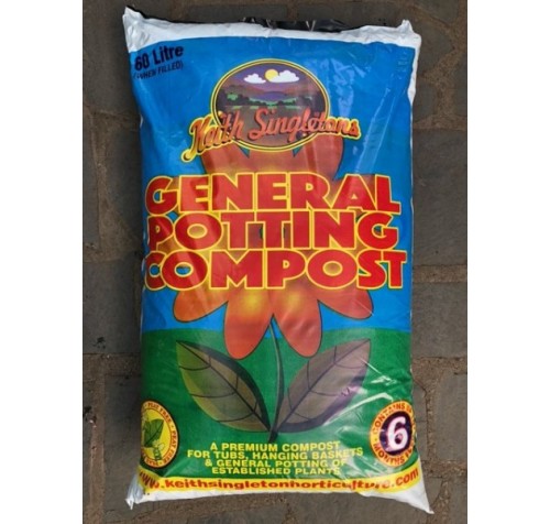 60ltr Peat-Free General Potting Compost - PALLET DEALS