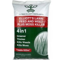  20kg Lawn Feed and Weed plus Mosskiller - 10-2-1.7+8Fe